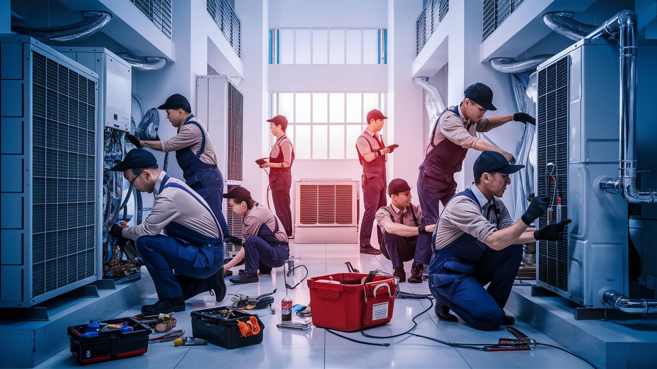 HVAC Installation & Maintenance Work